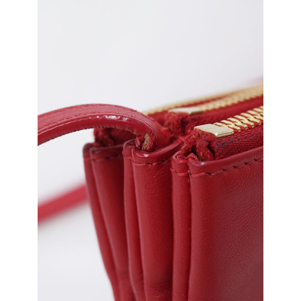 Celine Trio crossbody bag Leather Lambskin - Picture 6 of 9